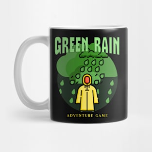 Green Rain Adventure Game Mug